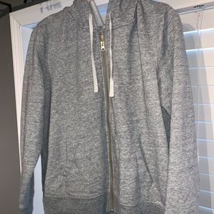 Grey Old Navy Zip Up Hoodie